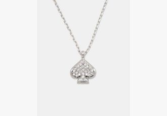 Kate Spade New York Everyday Spade Pave Mini Pendant