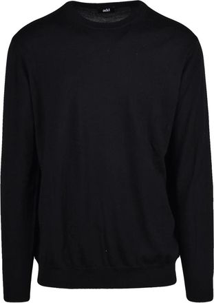 Add Classic Crewneck Sweater In Extrafine Merino Wool