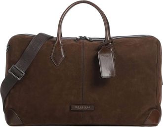 The Bridge Travel Soft Weekender - - Bags - Donna - Marrone - ONE SIZE