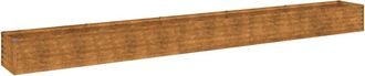 vidaXL Jardinera Acero Corten 482x50x36 Cm Vidaxl