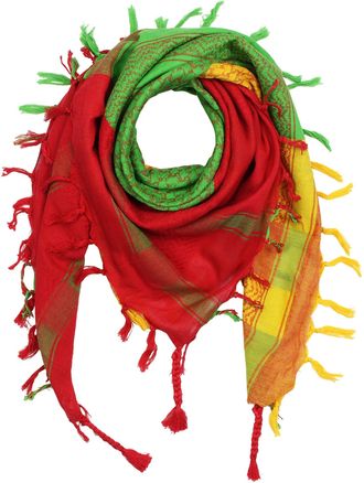 Freak Scene Kufiya - colorful-multicoloured 06-40x40 inch - Shemagh - Arafat scarf Palestinian PLO Pali-scarf - 100% cotton