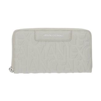 A|X Armani Exchange Cartera con cremallera horizontal - Accessories - Mujer - Gris - ONE SIZE