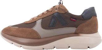 Callaghan Schoenen, Heren, Bruin, 43 EU, Leer, Algoritmo Sneaker