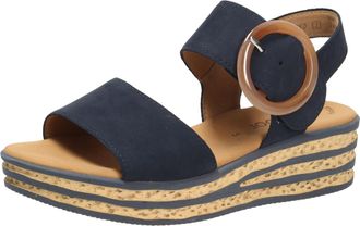 Gabor Womens Platform Sandals, Womens Sandals, Blue 16, 5.5 UK