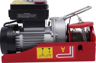 OEM Cabrestante El&eacute;ctrico, Capacidad De 200 Kg, Control Inal&aacute;mbrico, Rojo, 200 Kg