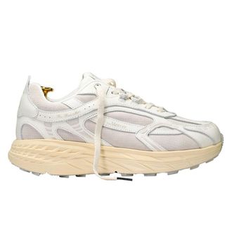 Mercer Amsterdam Amsterdam Sneakers The Re-Run Max Perforated Wit