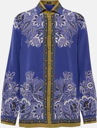 Etro Printed silk shirt