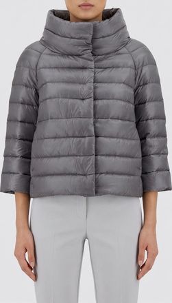 Herno Piumino corto Sofia in nylon ultra light con collo alto