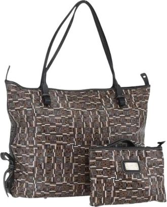 Ferragamo Pre-owned Leren Tote Tas - Dames - Vintage Shopper - Bruin - ONE Size - Leer - Vintage