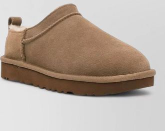 UGG suede leather ankle slippers