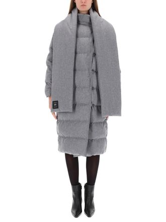 HUGO BOSS Reversible Coat With Scarf