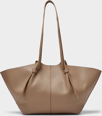 Simons Womens Knotted-handle tote bag
