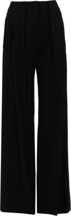 Pantaloni Torino Neutrals Nicol High Waist Viscose-Blend Pants