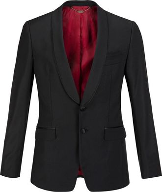 Billionaire Boys Club Blazer Super Slim Fit Schulz - Heren - Blazers - Zwart - M - Wol - Jassen