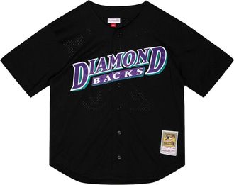 Mitchell & Ness Camicia Luis Gonzalez Arizona Diamondback 1999 - Nero