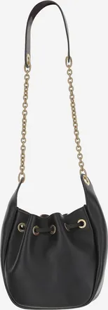 Saint Laurent Womens Supple Bucket Bag Black Leather Satchels & Cross Body
