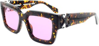 Off-white Occhiali da sole mistici bianco sporco