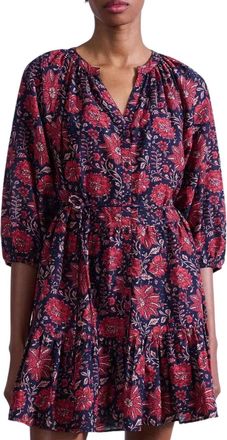 Apiece Apart Womens Mini Mitte Dress In Heritage Scarlet