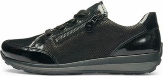 Ara Osaka Sneaker - Dames - Schoenen - Zwart - Maat: 38 EU Zijde