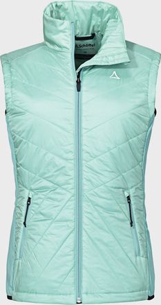 Sch&ouml;ffel Funktionsweste SCH&Ouml;FFEL Hybrid Vest Stams L, Damen, Gr. 36, blau (7130, blau), Oberstoff : 100% Nylon Oberstoff Seitenteile: 94% Polyester 6% Elasthan