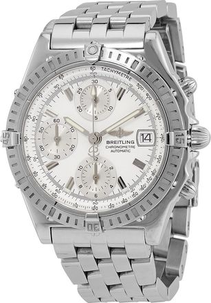 Breitling Pre-owned Breitling Breitling Chronomat A13352 Watch Automatic White Dial Mens Watch