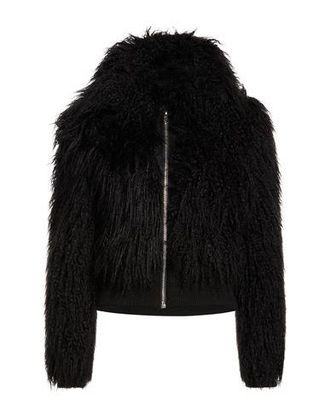 Alberta Ferretti ROPA DE ABRIGO - Borreguito y pelo ecol&oacute;gico en YOOX.COM