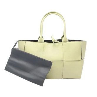 Bottega Veneta Pre-owned Arco Leather Tote Bag - Pre-owned - Mujer - Amarillo - ONE SIZE