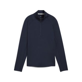 Puma Maglia con zip corta Pure 2.0 da donna, Accessori, Blu, XXL