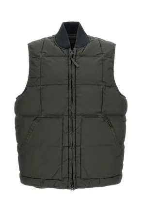 Filson Green Heritage Vintage Wash Down Cotton Vest