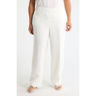 Kasper Gracie Pull-On Pant in Vanilla Ice at Nordstrom, Size 2 X