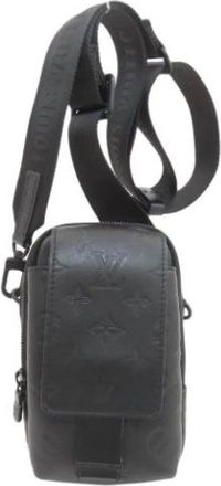 Louis Vuitton Pre-owned Double Phone Pouch NM - - Pre-owned - Donna - Nero - ONE SIZE