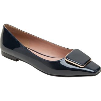 Linea Paolo Nancy Flat in Marine Blue at Nordstrom Rack, Size 5.5