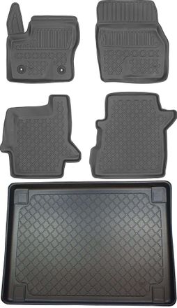 OEM Ford Tourneo Connect Ii Kombivan Desde Enero De 2014. Juego De Alfombrillas Para Coche Y Maletero