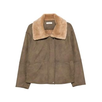 Jcsophie Giacca in ecopelliccia - - Jackets - Donna - Marrone - S