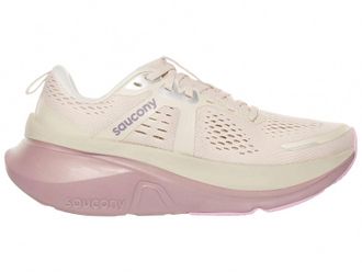 Saucony Womens Guide 18 Running Shoe In Moon /quail