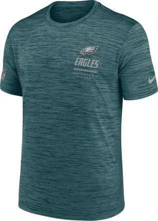 Nike Philadelphia Eagles Sideline Team Issue Velocity Nike Mens Dri-FIT NFL T-Shirt in Green | 02ER3JD86-7VD