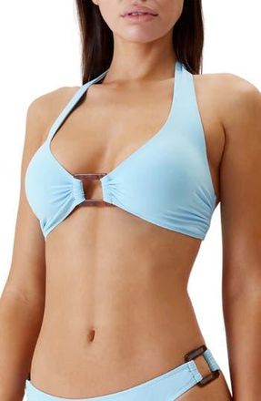 Melissa Odabash Paris Bikini Top in Sky at Nordstrom Rack, Size 12