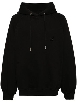 Songzio Love Panther Hand Rope hoodie - Black