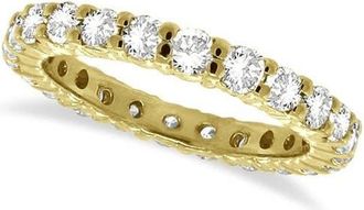 Allurez Diamond Eternity Ring Wedding Band 14k in 1.07Ct/yellow Gold at Nordstrom, Size 5.5