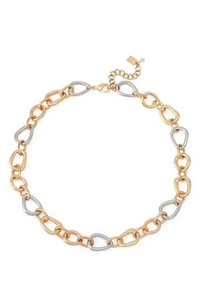 Robert Lee Morris Link Necklace in Two Tone at Nordstrom