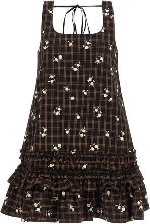 Ganni Mujer, Vestidos, Marr&oacute;n, Talla: M