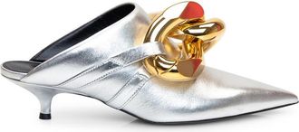 J.W.Anderson Silver Chain Pumps