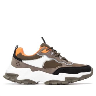 Xti Womens Refresh 173104 Sneakers In Kakhi