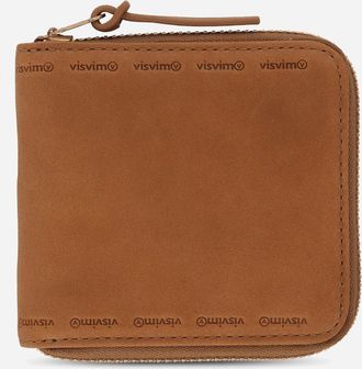 Visvim Leather Bi-Fold Wallet Camel
