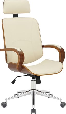 Clp Clp - Silla De Oficina Dayton Nogal/crema