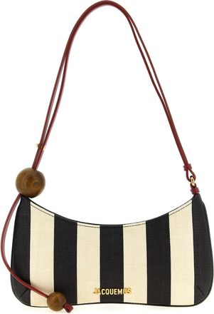 Jacquemus BlackWhite The Bisou Perle Shoulder Bag