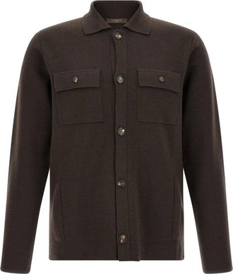 Zanone Hombre, Jerseys, Marr&oacute;n, Talla: 3XL