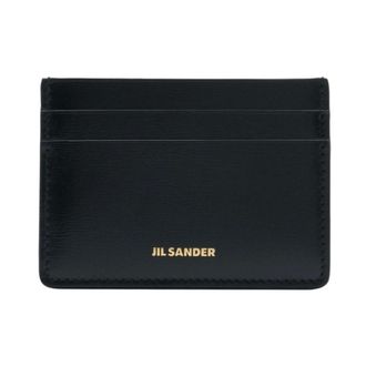 Jil Sander Wallets & Cardholders, female, Black, Size: ONE SIZE Card Holder