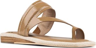 Donald J Pliner Wedge Toe Loop Sandal in Tobacco at Nordstrom Rack, Size 5.5