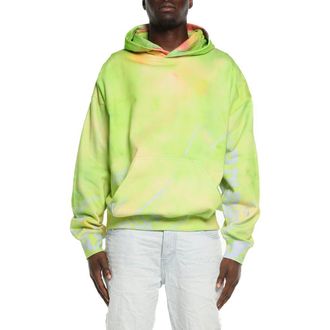 Purple Oversize Cotton Hoodie in White at Nordstrom, Size Xx-Large